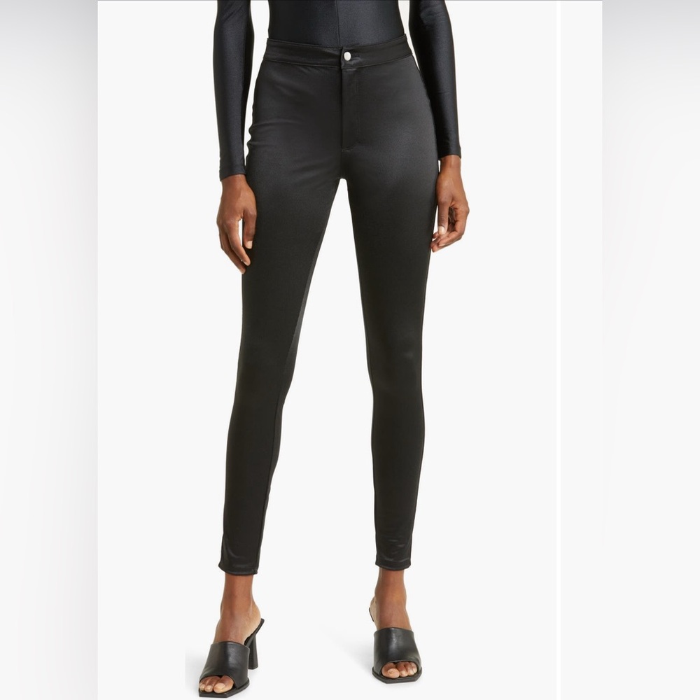NWOT Skims Skinny Disco Pants in Onyx